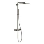 Grohe Euphoria Smartcontrol System 310 Cube Duo Duvara Monte Termostatik Bataryalı Duş Sistemi - 26508AL0 - Gri