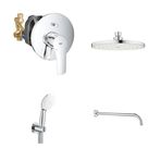Grohe Eurosmart 33305003 Krom Ankastre Banyo Batarya Seti