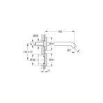 Grohe Fotoselli Duv. Ank. Lavabo Bat. Elekt. tek sugiriş 36447000