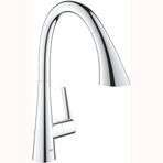 Grohe G32294001 Zedra Krom El Duşlu Eviye Bataryası
