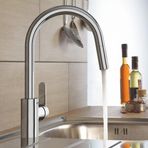 Grohe Get Spiralli Tek Kumandalı Eviye Bataryası