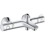 Grohe Grohtherm 800 Termostatik Banyo Bataryası Krom Malzeme ile Gelişmiş Özellikler 34576000