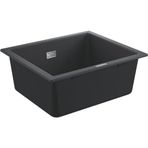 Grohe K700 Tezgah Altı Kompozit Lavabo 31654AP0 Gri (Granit Siyah) 53,3 x 45,7 cm
