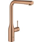 Grohe Spirallı Eviye Bataryası Essence Warm Sunset - 30270DA0 - Krom