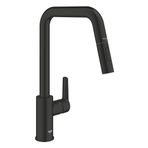 GROHE Start Spiralli Eviye Bataryası | Mutfak Bataryası | Mat Siyah | 306312430