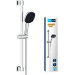 Grohe Vitalio Comfort 110 Sürgülü Duş Seti, 110Mm Kare 3 Akışlı (Masaj, Yağmur & Jet) El Duşu, 600Mm