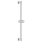 GROHE Vitalio Universal Sürgülü Ray, El Duşu Tutucu, Duş Başlığı Askısı, Hareketli, Ayarlanabilir, QuickGlue S ile Montaj, Krom, 27724001