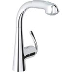 Grohe Zedra Tek Kumandalı Eviye Bataryası - G32553000- - Krom