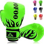 Groofoo Boks Eldivenleri Çocuklar, 3 ila 14 Yaş Çocuklar İçin Boks Eldivenleri, 4oz 6oz Boks Eldivenleri, Boks Torbası Antrenmanı için 4oz 6oz Çocuk Boks Eldiveni, MMA, Muay Thai, Kickboks ve Dövüş Sanatları