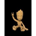 Groot Ahşap Adam 3d Figür