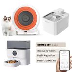 Groove Q-Clean Otomatik Kedi Tuvaleti Turuncu - Petfit Aqua Flow Akıllı Su Pınarı - Petfit CatMax Pro Otomatik Mama Kabı