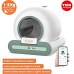Groove Ti+ 65L WiFi Otomatik Akıllı Kedi Tuvaleti Yeni Versiyon