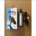 Gross 12volt3/4 Mazot Aktarma Pompası Mini Dalgıç Su Sıvı Pompası
