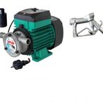 Gross 220 Volt 3/4" Sıvı Aktarma Yağ Mazot Su Süt Aktarma Pompası ve Manuel Sıvı Aktarma Tabancası
