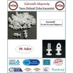Gross AVM Geçmeli Perde Korniş Düğmesi - 50 Adet