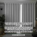 Groster Spor Açık Gri Blackout, Işık Güneş Geçirmez Karartma Perde Güneşlik, Fon Perde Pilesiz [enxboy] - 10 x 10 cm
