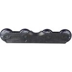 Ground Control Mega Turbulance 64MM 90A Black Complete Agresif Paten Frame M - Medium
