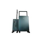 GROUND Jade 2'li Valiz Seti Orta-Kabin - Geniş Çekçekli – Yeşİl - 10670