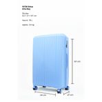 GROUND Sirius Orta Boy Valiz - 10728 - Cool Blue