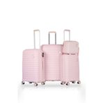 GROUND Vanille 4’lü Valiz Seti Soft Pink - 10663