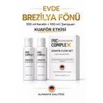 GROVİNG HAİR Evde Brezilya Fönü Keratin Seti 100ml + 100ml Keratin Saç Düzleştirme Bakımı