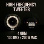 Grow Gladi 7cm 200W 100RMS Amfi Tipi Profesyonel Tweeter Takımı – 2 Adet