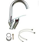 Grow Sıcak Soğuk Girişli Lavabo Musluk Bataryası