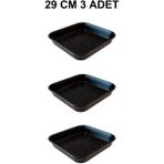 Grow Wizard Kare Saksı Altlığı 29 cm 3 Adet