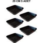 Grow Wizard Kare Saksı Altlığı 29 cm 5 Adet