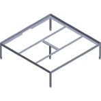 Grow Wizard Saksı Tablası Ayağı 150 x 150 cm