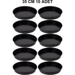 Grow Wizard Yuvarlak Saksı Altlığı 35 cm 10 Adet