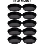 Grow Wizard Yuvarlak Saksı Altlığı 40 cm 10 Adet