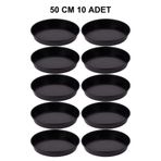 Grow Wizard Yuvarlak Saksı Altlığı 50 cm 10 Adet