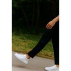 Growish GR0308 Hakiki Özel Yapım Floter Deri Yüksek Eva Taban Beyaz Sneakers Erkek Ayakkabı - Beyaz-103