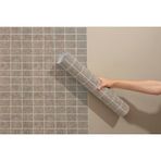 Grown Bej Kare Desenli Kendinden Yapışkanlı Duvar Kağıdı - Mutfak ve Banyo