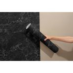 Grown Beyaz Damarlı, Siyah Mermer Desenli Kendinden Yapışkanlı Duvar Kağıdı - Mutfak ve Banyo