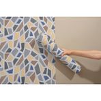 Grown Geometrik Renkli Mozaik Desenli Kendinden Yapışkanlı Duvar Kağıdı - Mutfak ve Banyo