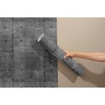 Grown Gri Beton Desenli Kendinden Yapışkanlı Duvar Kağıdı - Mutfak ve Banyo
