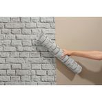 Grown Gri Tuğla Desenli Kendinden Yapışkanlı Duvar Kağıdı - Mutfak ve Banyo