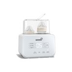 GROWNSY 8’i 1 Arada Biberon Isıtıcı ve Sterilizatör, LCD Ekranlı, Hızlı Isıtma ve Çözme, BPA İçermez