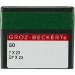 Groz Beckert Çuvalağzı / DYX23 (7X23) 24/180 50 Adet Dikiş Makinesi İğnesi