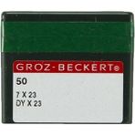 Groz Beckert Çuvalağzı / DYX23 (7X23) 27/250 50 Adet Dikiş Makinesi İğnesi