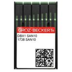 Groz Beckert DBX1 SAN10 8/60 100 Adet İ243Y-1 Düz Makine İnce Dip Dikiş İğnesi
