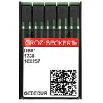 Groz Beckert Düz Makine İnce Dip DBX1 16x231 Gebendur 14-90 100 Adet Dikiş İğnesi