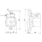 Grundfos Upa 15-90 230v 50hz Schuko Plug Basınçlandırma - Mini Hidrofor