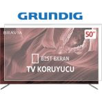 Grundig 50 Gq 700A Tv Ekran Koruyucu - Grundig 50" Inç 126 Ekran QLED Tv Ekran Koruyucu - 50 inç