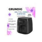 Grundig Airfit Xxl 7.6 L Camlı Airfryer
