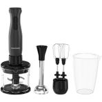 Grundig HBS4421G 700 Watt El Tipi Blender Seti Doğrama Fonksiyonu ile Cam Hazneli - Siyah