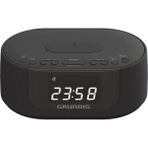 Grundig Kablosuz Şarj Özellikli Alarm Saatli Radyo, Pratik ve Şık Tasarım - Ahşap - Beyaz