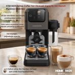 Grundig Ksm 6430 Delisia Coffee Yarı Otomatik Kapsüllü Süt Hazneli Espresso Makinesi - Siyah - Gri